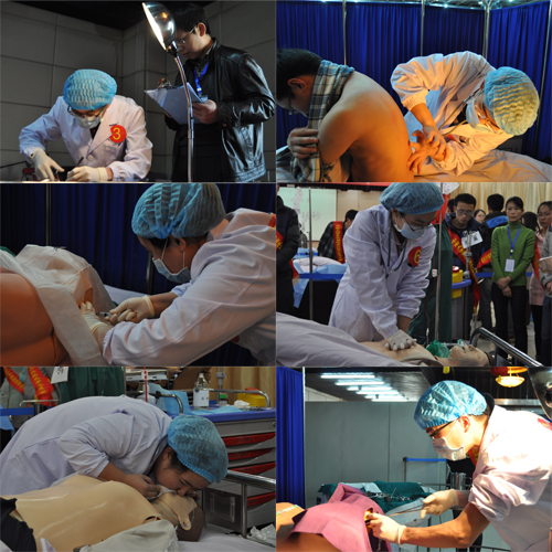 中南大学第三届临床技能竞赛决赛在湘雅三医院举行